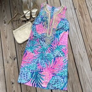 Lilly Pulitzer shift dress, sz 2, excellent condition!